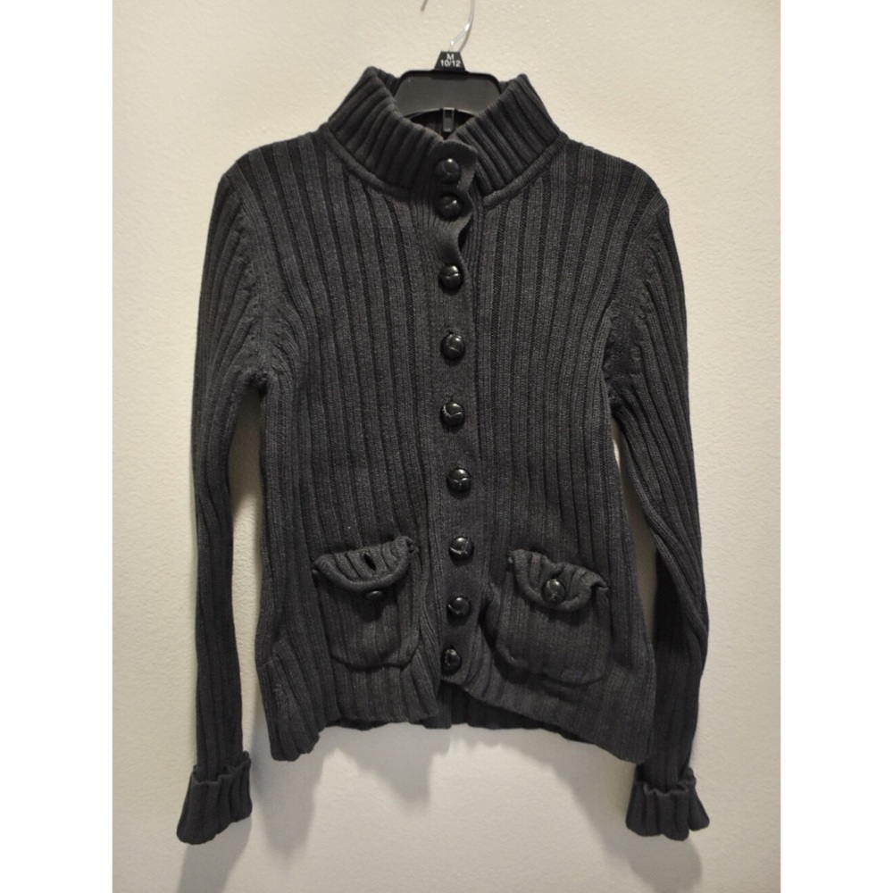 Eight Eight Eight Women’s Gray Turtle Neck Sweater
